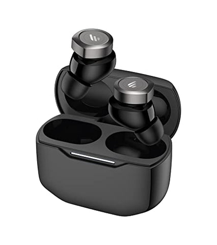 Image of Edifier W240TN Active Noise Cancellation Earbuds with Bluetooth V5.3 - True Wireless Earbuds with Dual Dynamic Drivers - Fast Charging - Custom EQ - Physical Button and App Control - Black