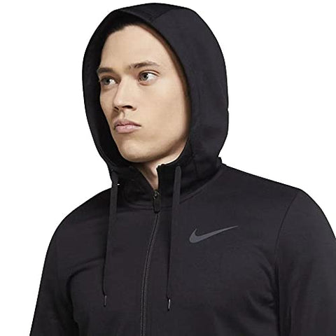 Image of Nike Therma Men's Therma-FIT Full-Zip Fitness Top 2XL Black